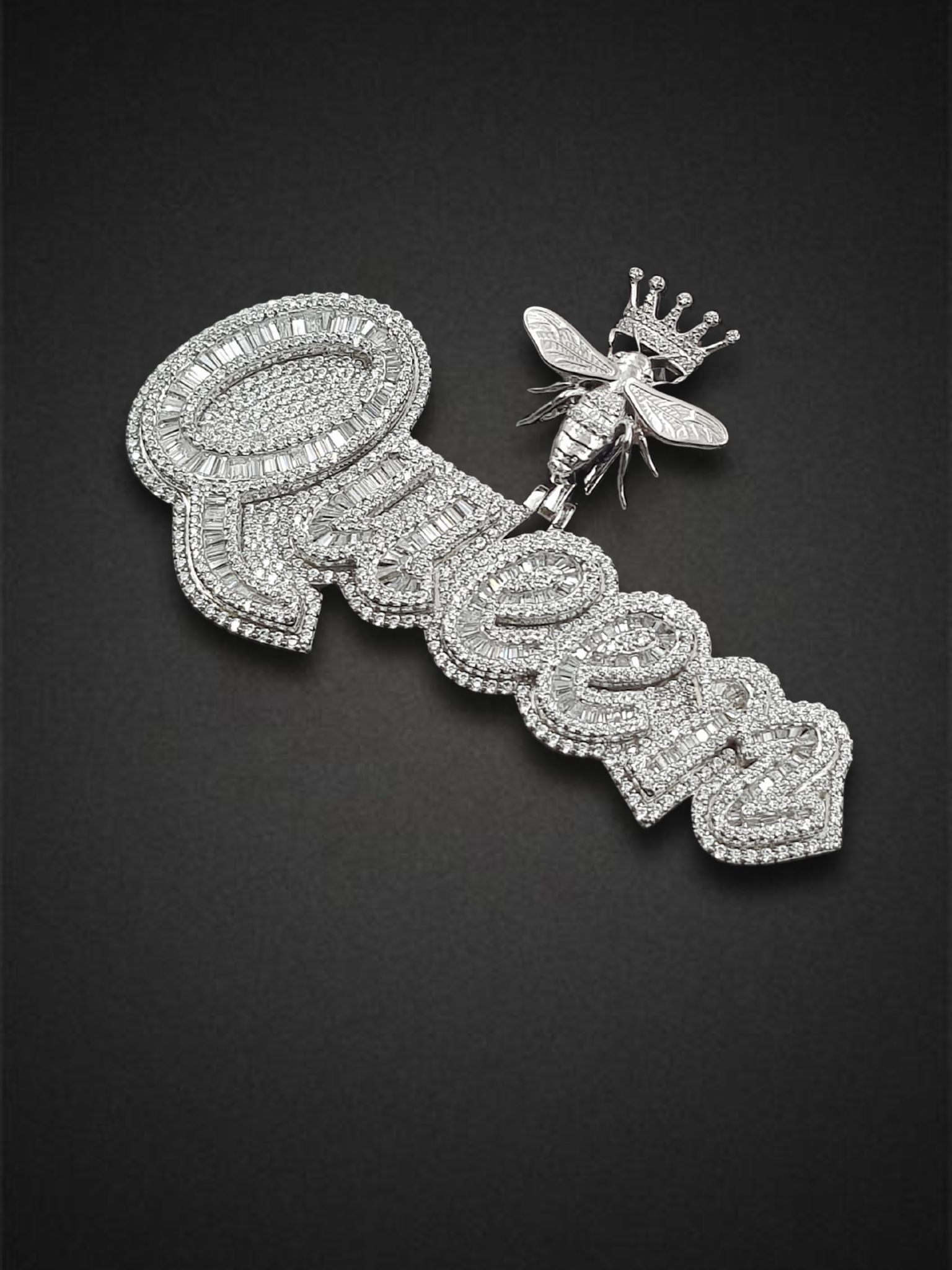 Queen Bee Iced Pendant