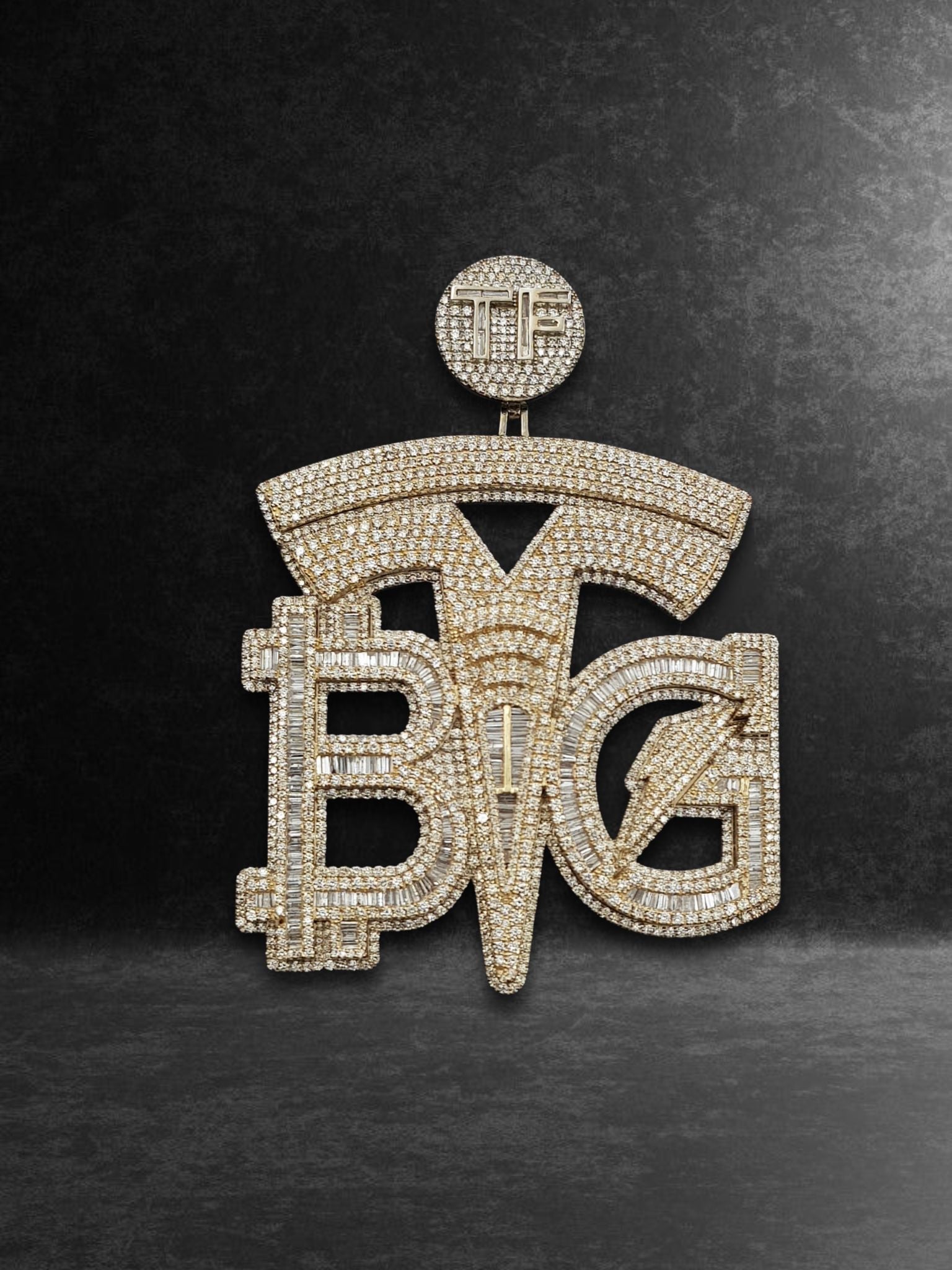 BIG Tesla Crypto Pendant