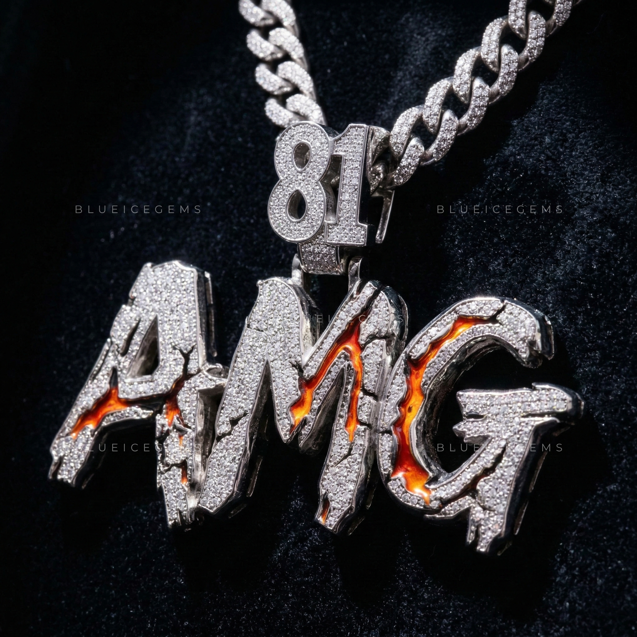 The "AMG" Magma: Fractured-Ice Script & Volcanic Enamel Sovereign