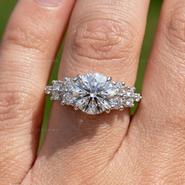 Cluster Delicate Keepsake Proposal Statement Band