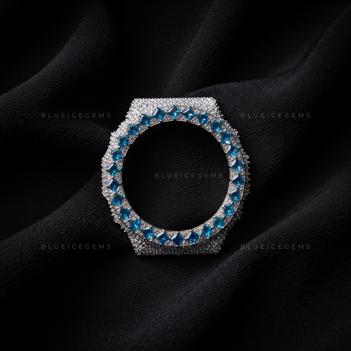 Arctic Aqua Luxe GA2100 Iced Bezel