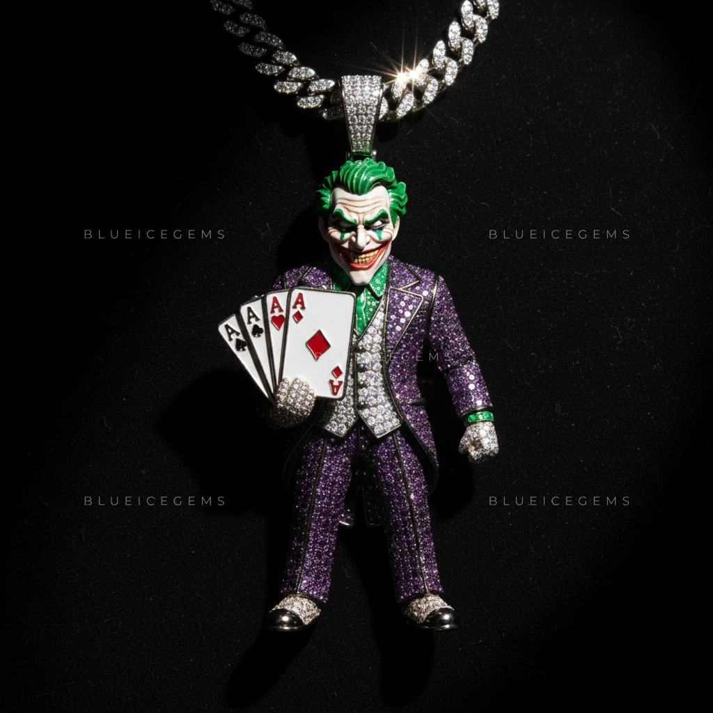 The Clown Prince: Amethyst-Flooded Joker & Diamond Aces Sovereign