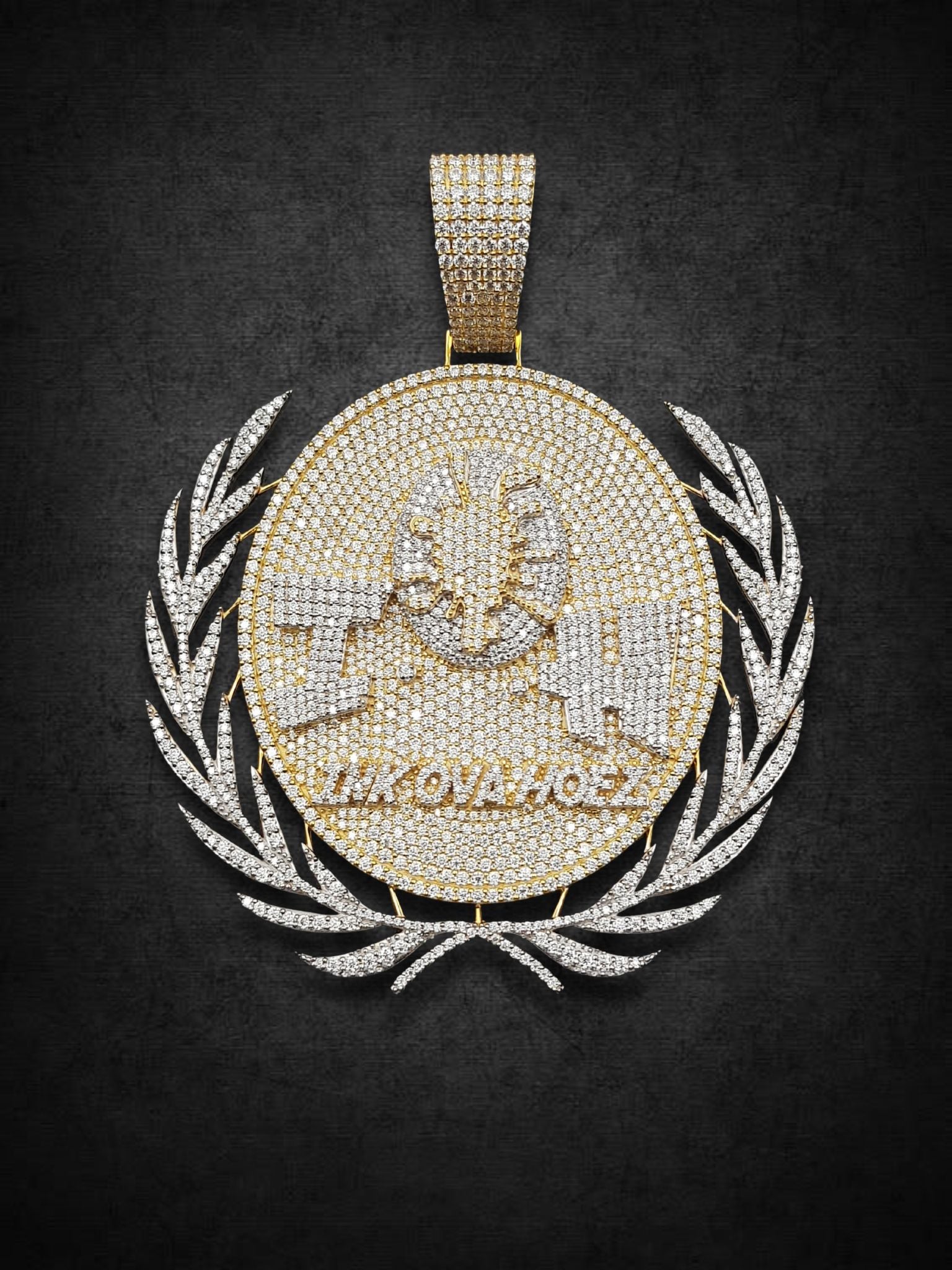 TOH Bling Emblem Pendant