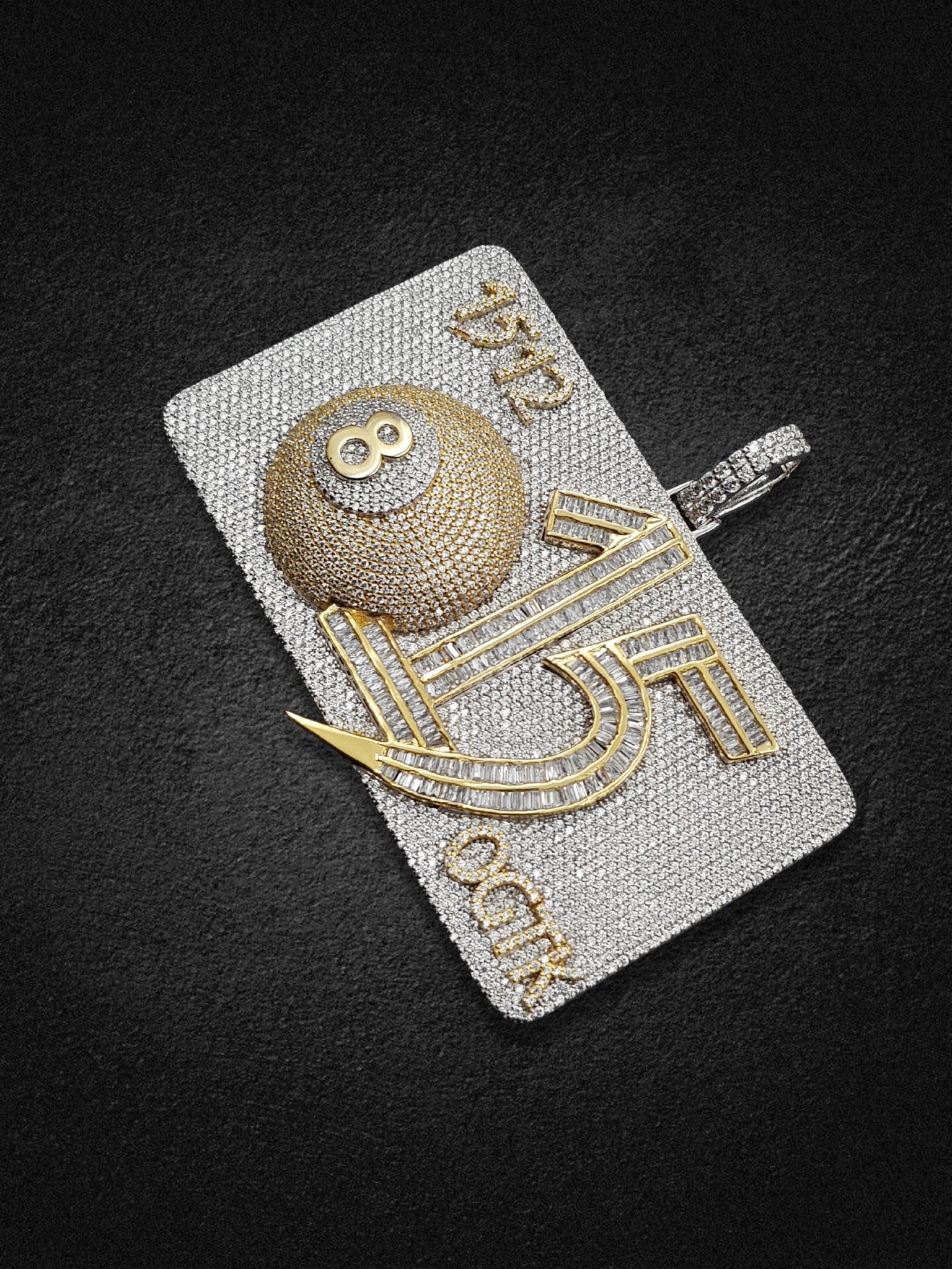 OGTK 8-Ball Gold Plate Pendant