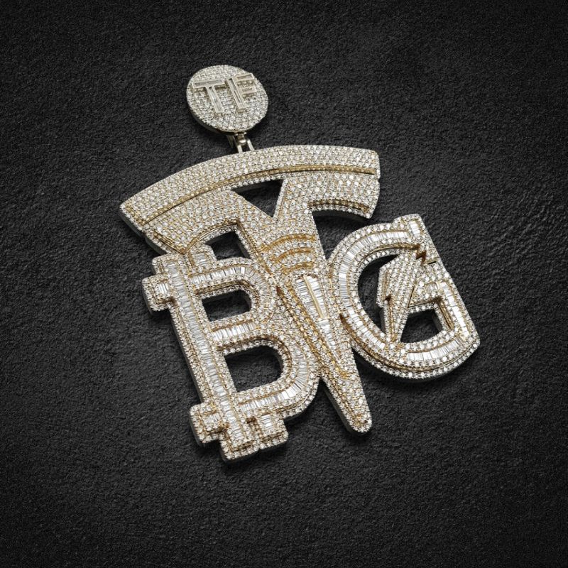 BIG Tesla Crypto Pendant