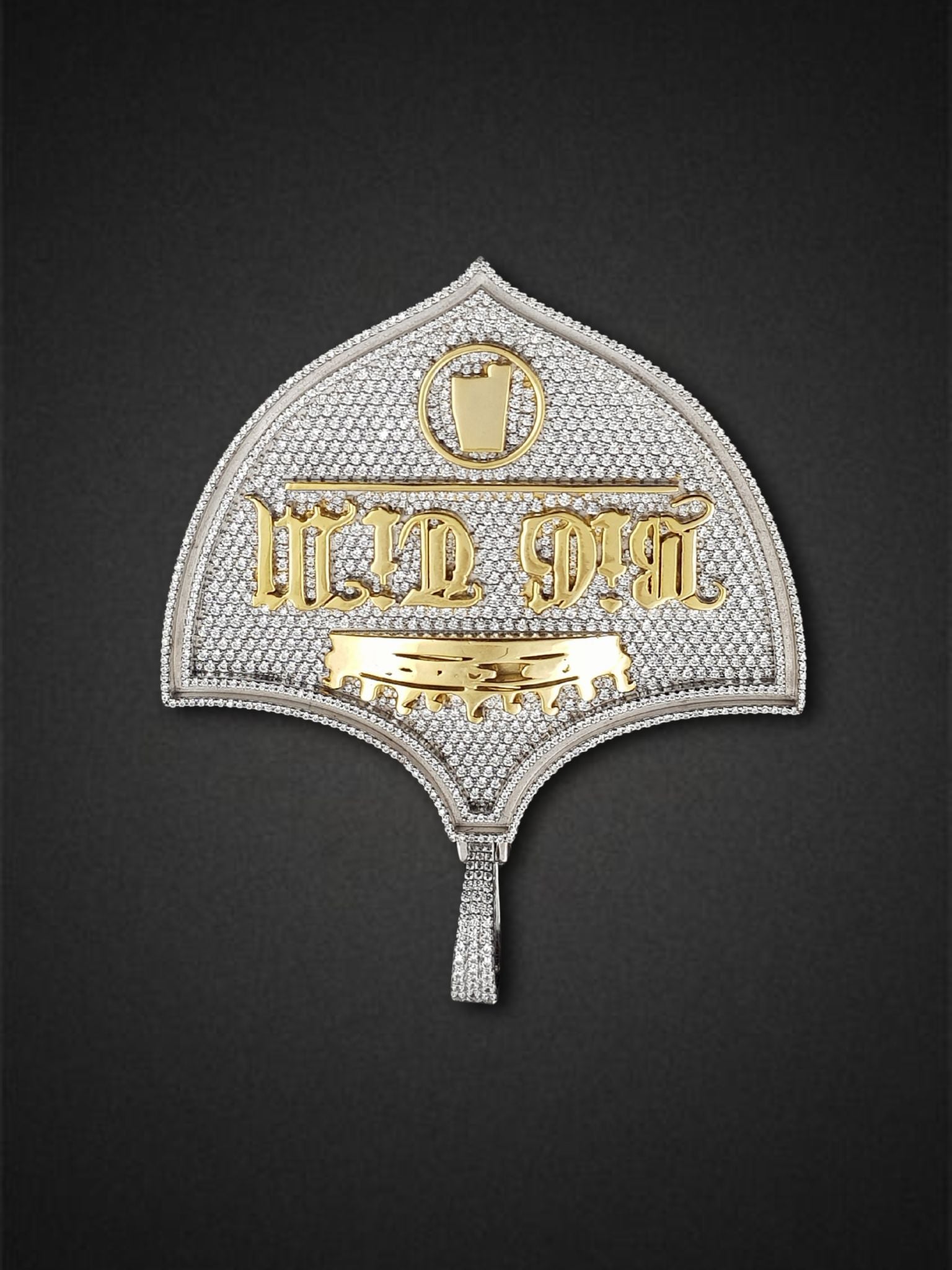 Iced Shield Pendant – Bo Mac Edition Pendant