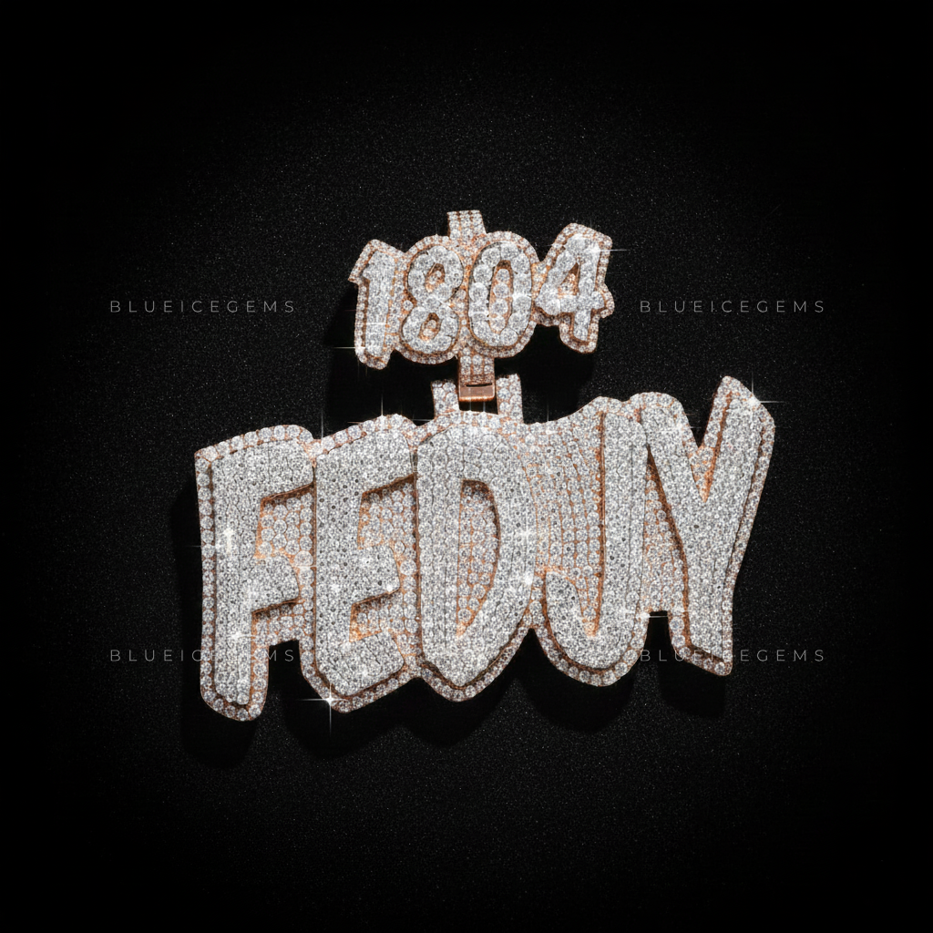 The "FEDJY" 1804 Heritage: Multi-Layered Bubble Script & Custom Number Bail