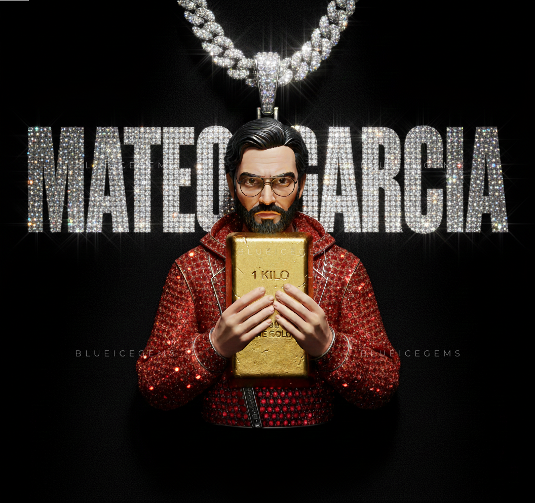 The "MATEO GARCIA" Strategist: 1 Kilo Gold Bar & Crimson Diamond Sovereign