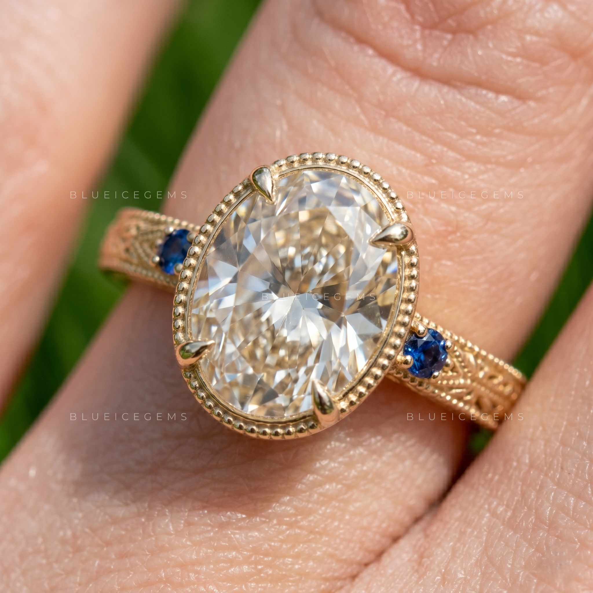 Eternal Elegance Oval Cut Solitaire Engagement Ring