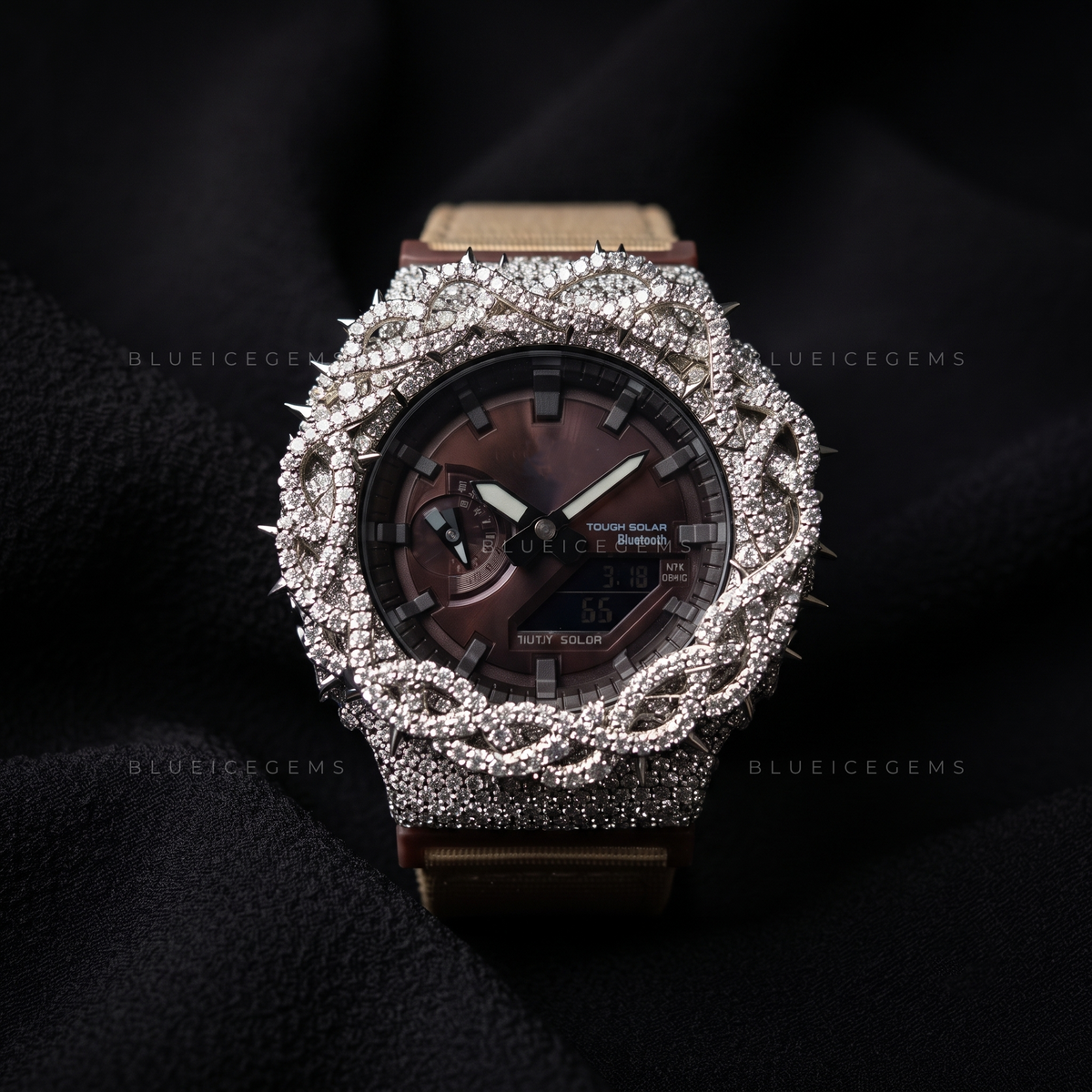 Thorn Dynasty Eclipse Watch – VVS Moissanite