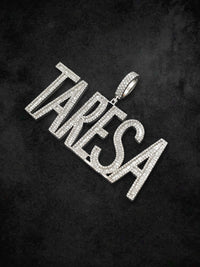 Custom “TARESA” Diamond Pendant