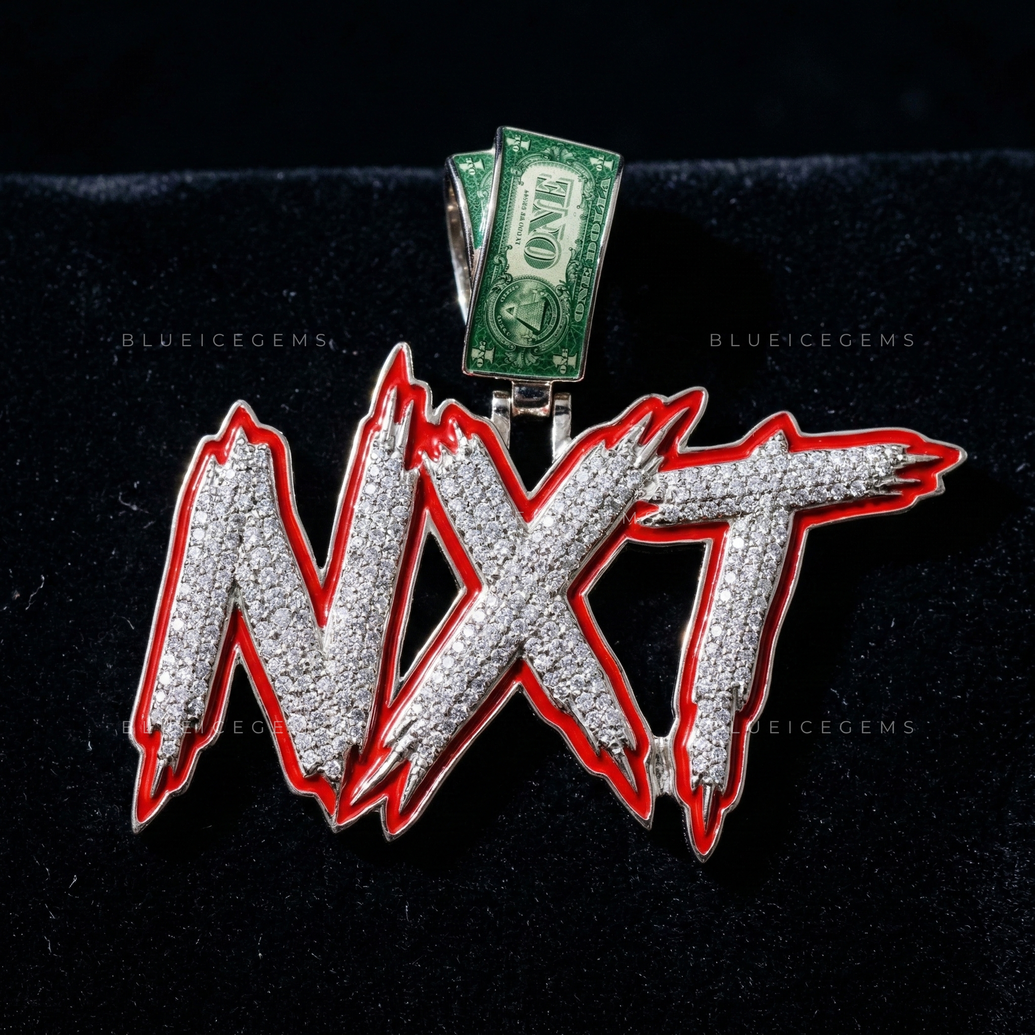 The "NXT" Ignition: Shattered-Ice Script & Blood-Red Enamel Sovereign