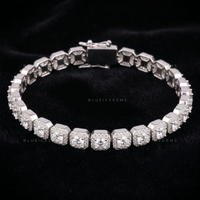 Custom Cushion Cut Tennis Bracelet – The Imperial Ice