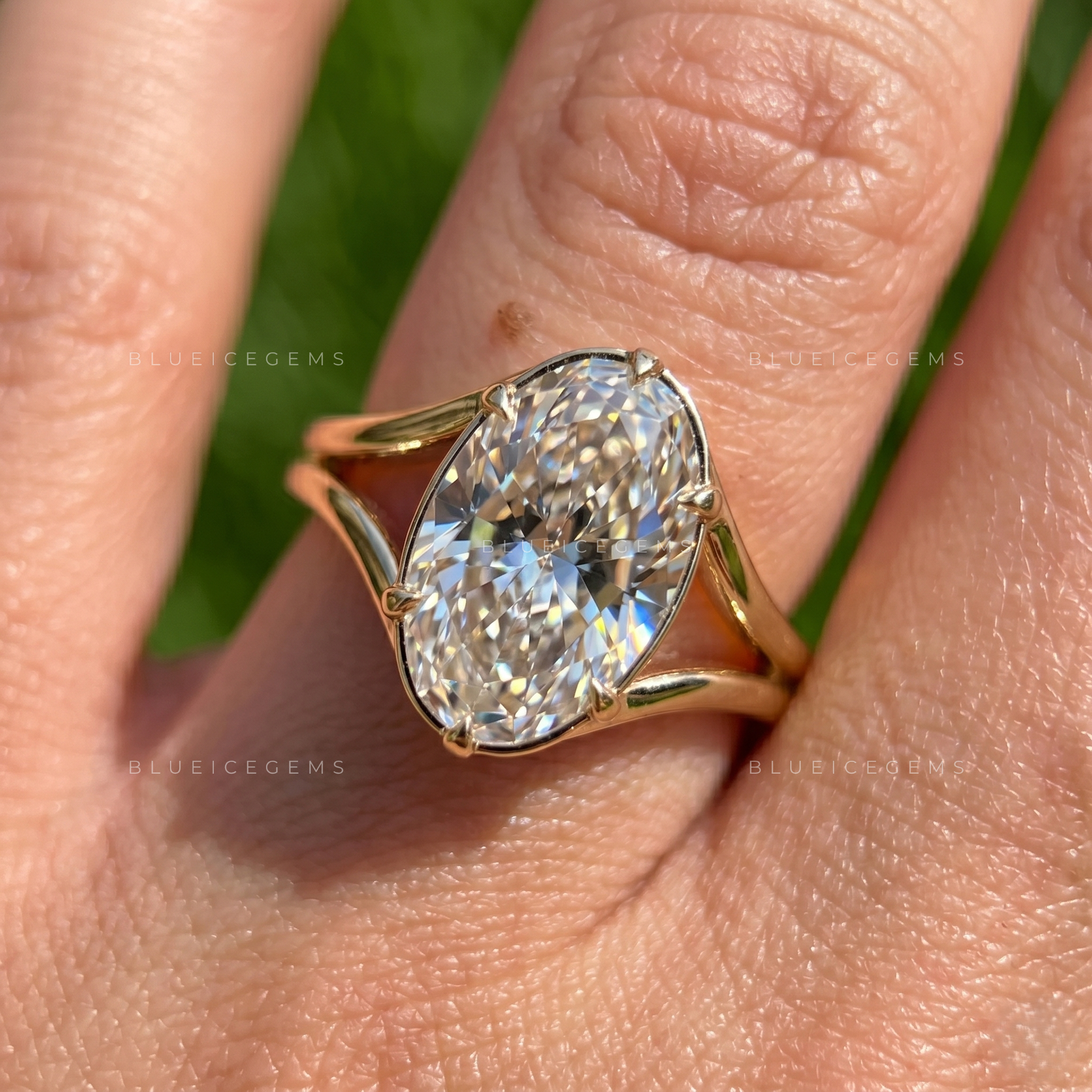 Sovereign Grace Oval Cut Solitaire Engagement Ring