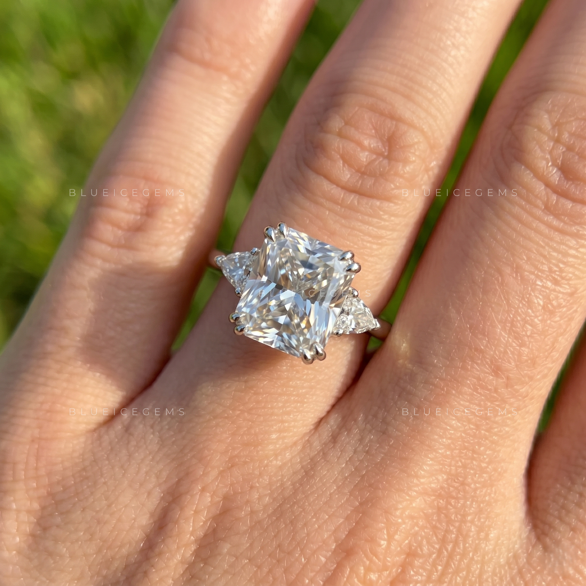 The "Grand Manor" Emerald & Round Trilogy: Sophisticated Luxe