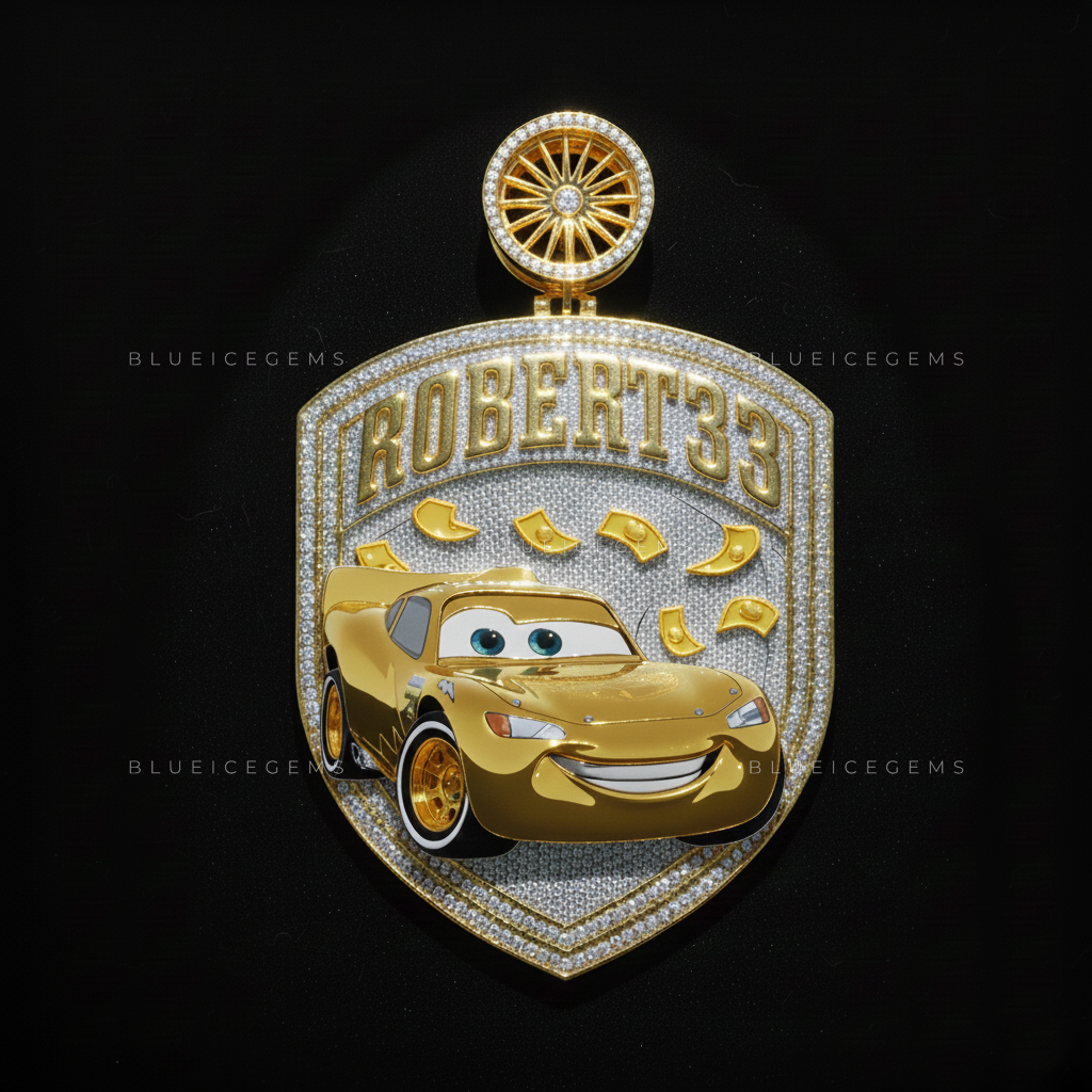 The "ROBERT 33" Velocity: Golden Race-King & Diamond Aero Shield