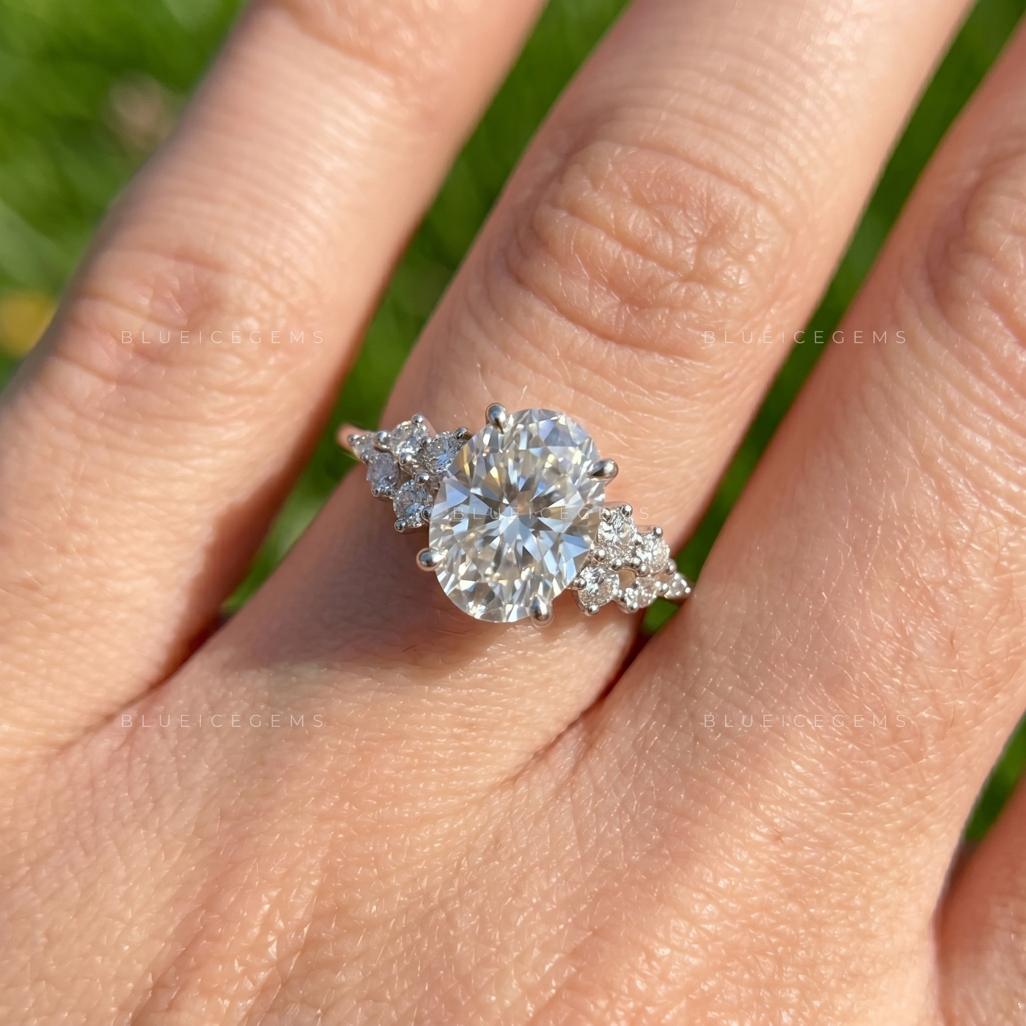Alora Oval Cut Classic Solitaire Engagement Ring