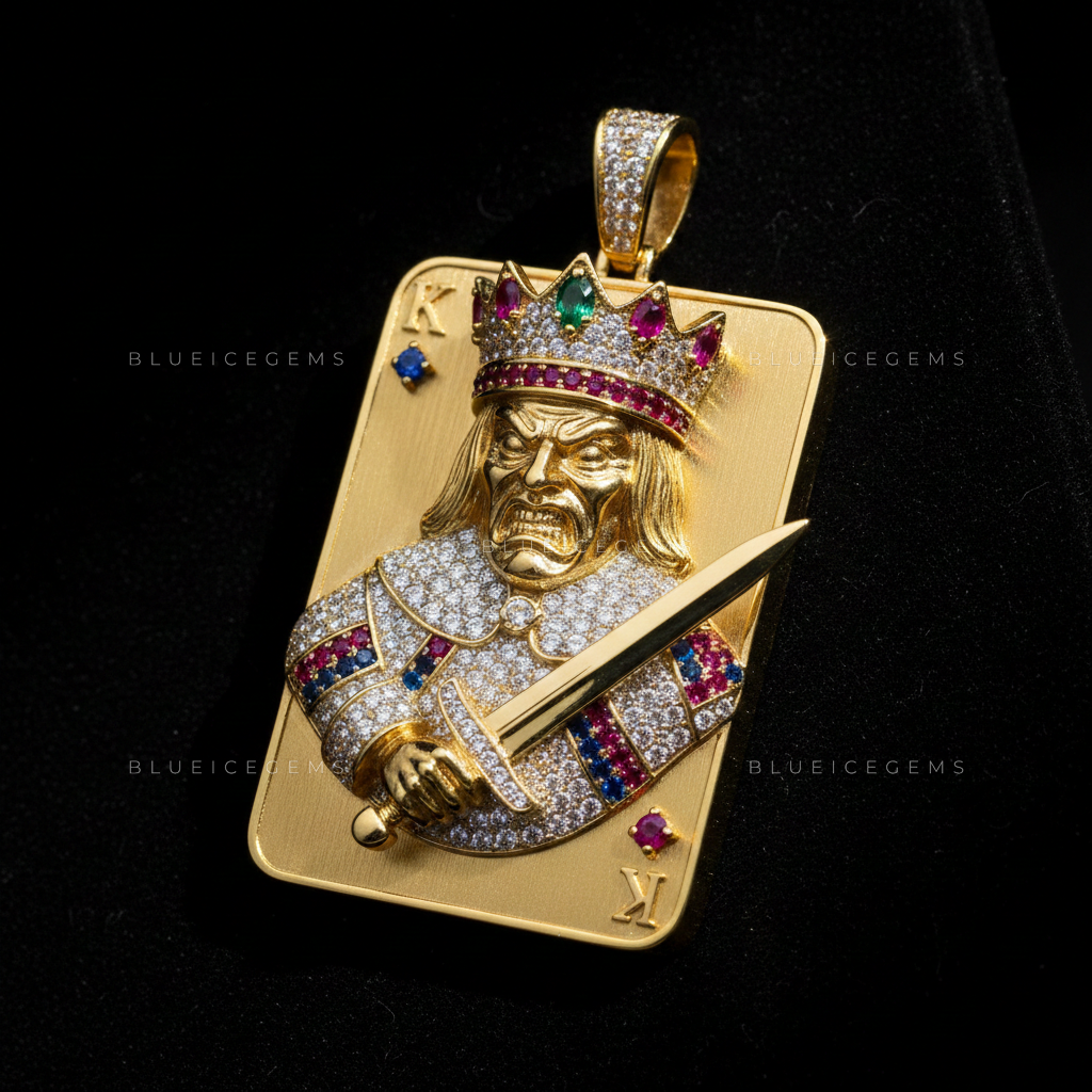 The King of Diamonds: Royal Sovereign Deck & Gemstone Imperial Crest