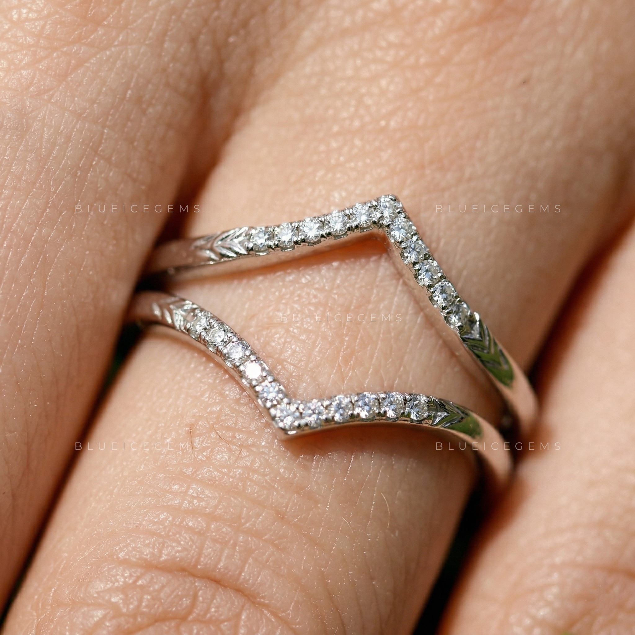 Eternal Shimmer Round Brilliant Full Eternity Band