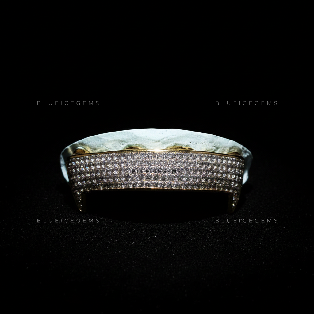 Frostbite Heavy-Flood Diamond Bridge Grillz