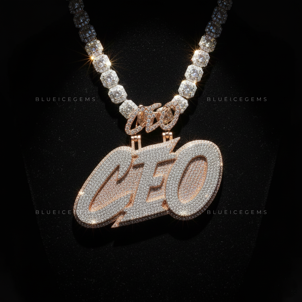 The "CEO" Executive: Rose Gold Foundation & Diamond Script Sovereign