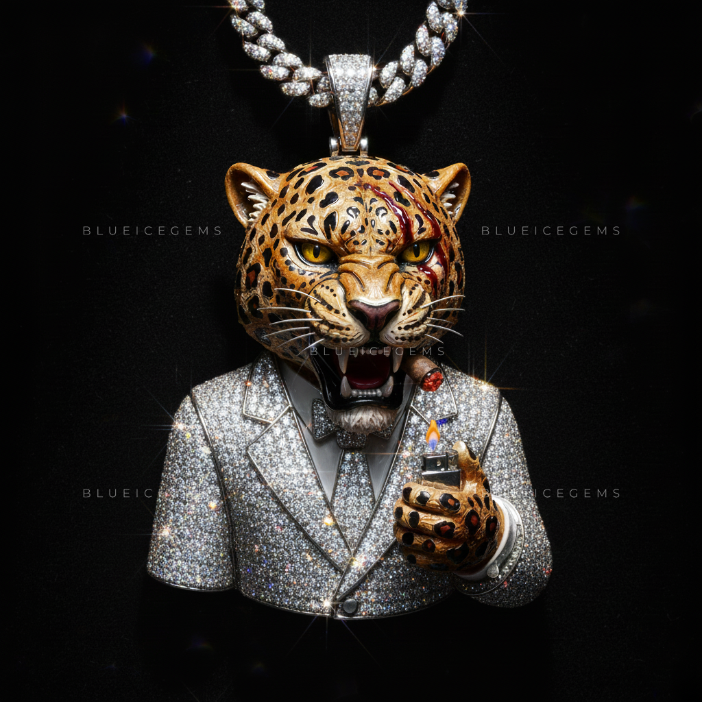 The Apex Executive: Diamond Tuxedo & Battle-Scarred Jaguar Sovereign