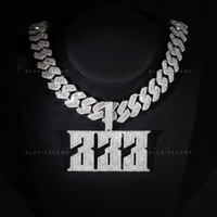 The "333" Jackpot: High-Velocity Industrial Block & Monochromatic Iced-Out Set