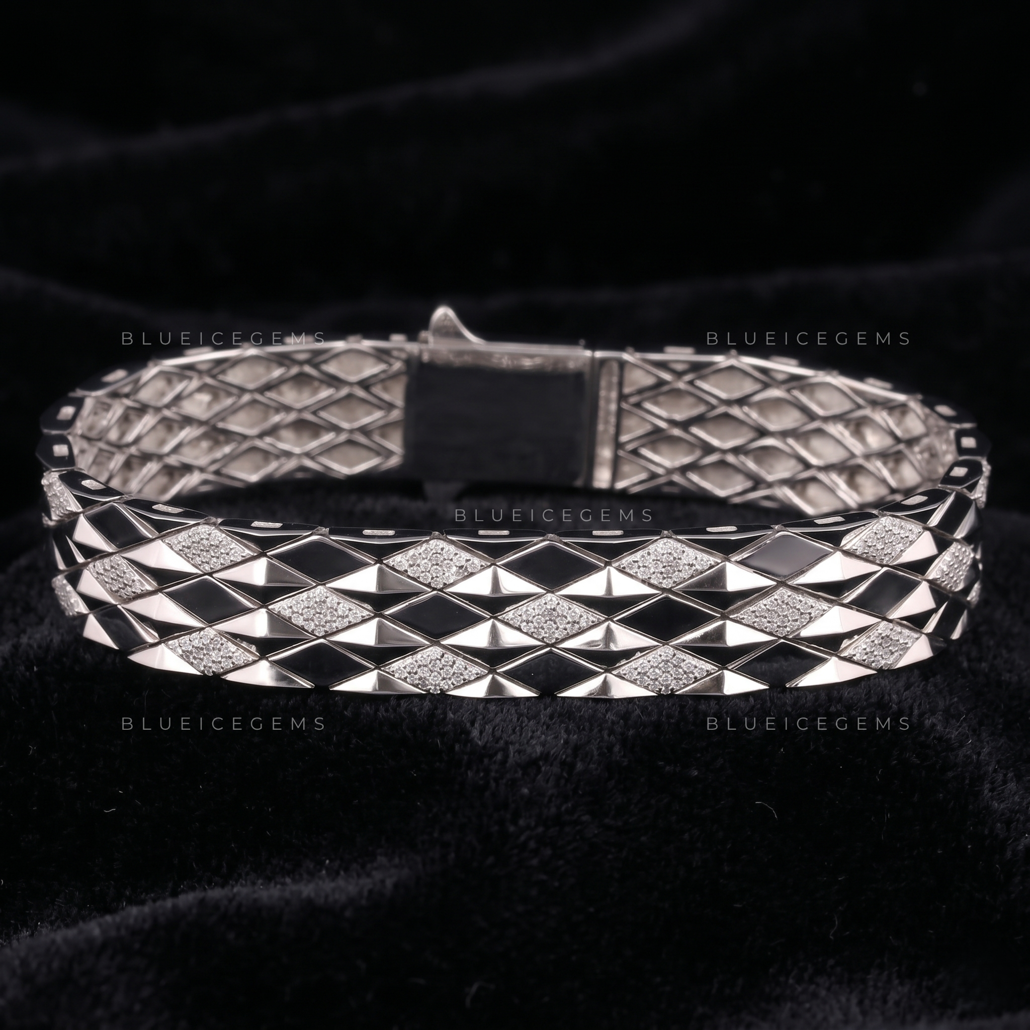 Italian Artistry Iced-Out Precision Link Statement