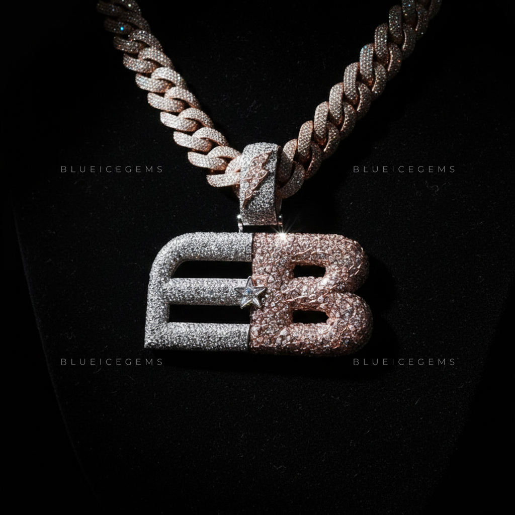The "EB" Dual-Tone Legacy: Half-White, Half-Rose & Lightning Star Sovereign