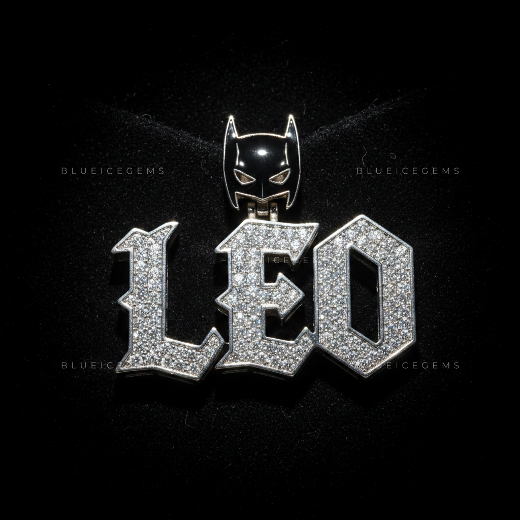 The "LEO" Dark Knight: Gothic Block Script & Onyx Batman Bail Sovereign