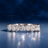 Eternal Devotion Heart Cut Lab-Grown Diamond Eternity Band