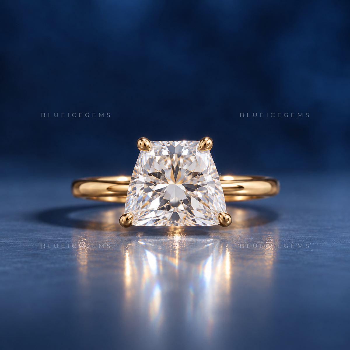 Ethereal Half Moon Solitaire: The Ultimate Minimalist Statement Piece