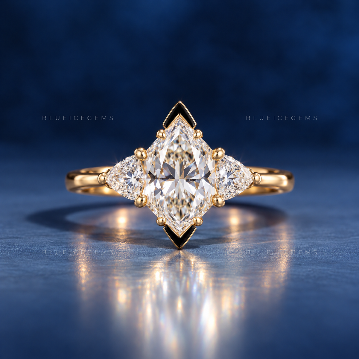The "Ethereal Statement" Dutch Marquise Trio: A Modern Heirloom for the Bold Romantic