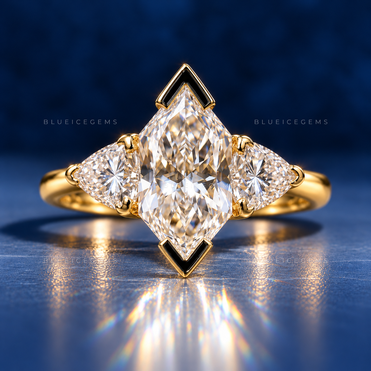 The "Ethereal Statement" Dutch Marquise Trio: A Modern Heirloom for the Bold Romantic