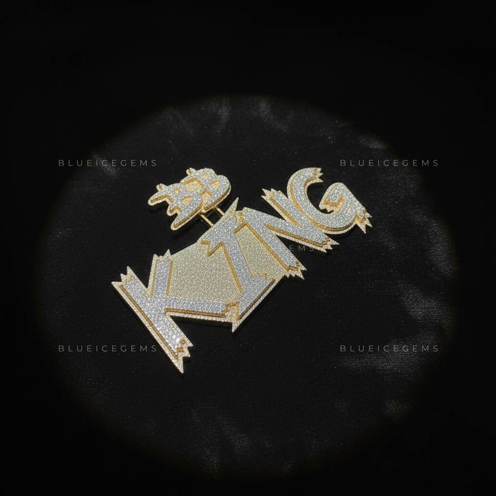 The "KING" Bolt Sovereign: Jagged Lightning Script & "BB" Monogram Bail