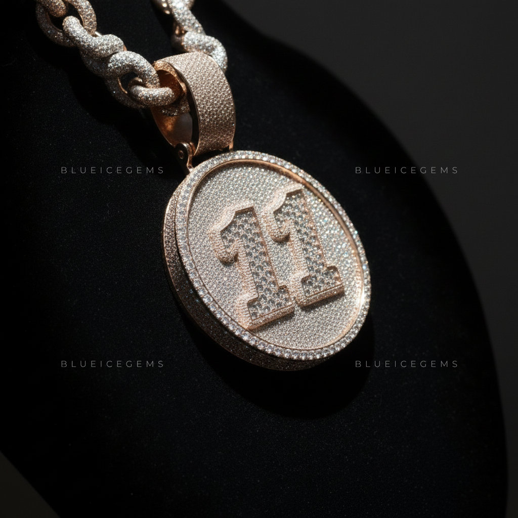 The "11" Prime: Rose Gold Circular Shield & Diamond Inlay Sovereign
