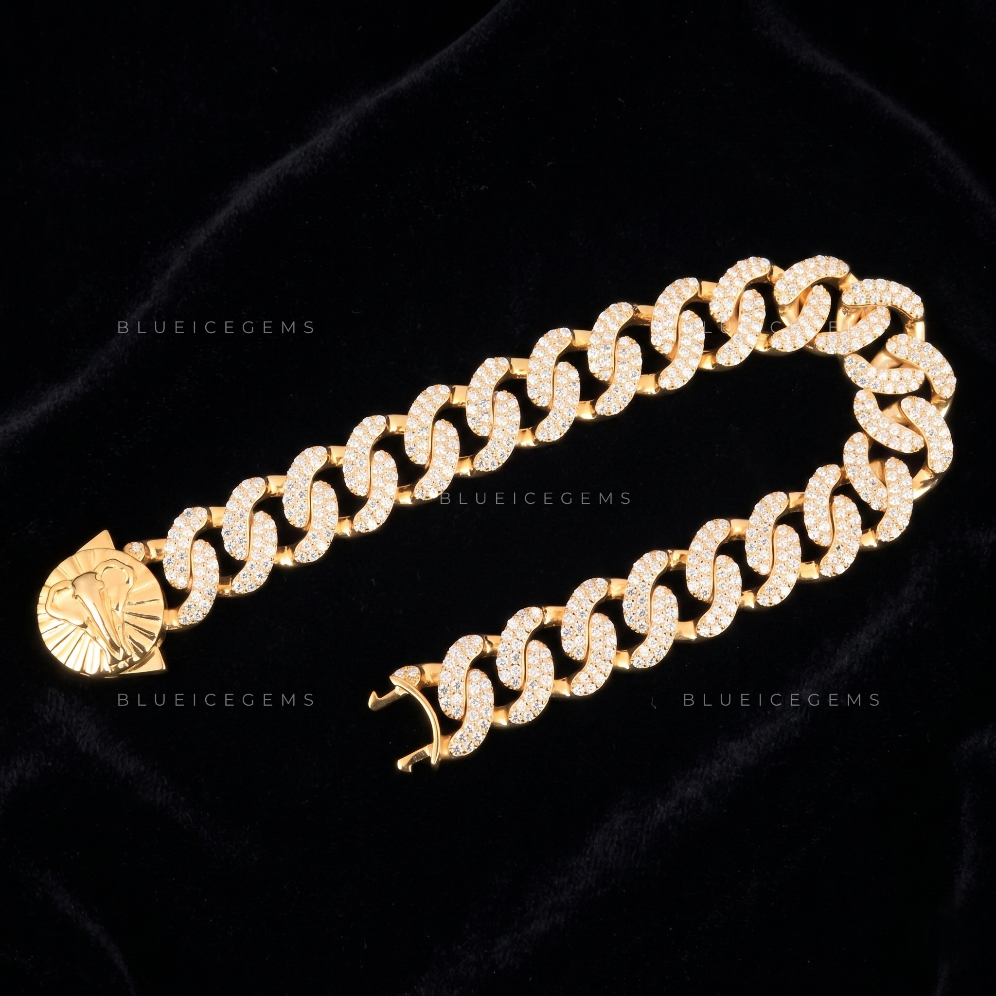 Frost-Link Elite 8-Inch Iced-Out Miami Cuban Masterpiece