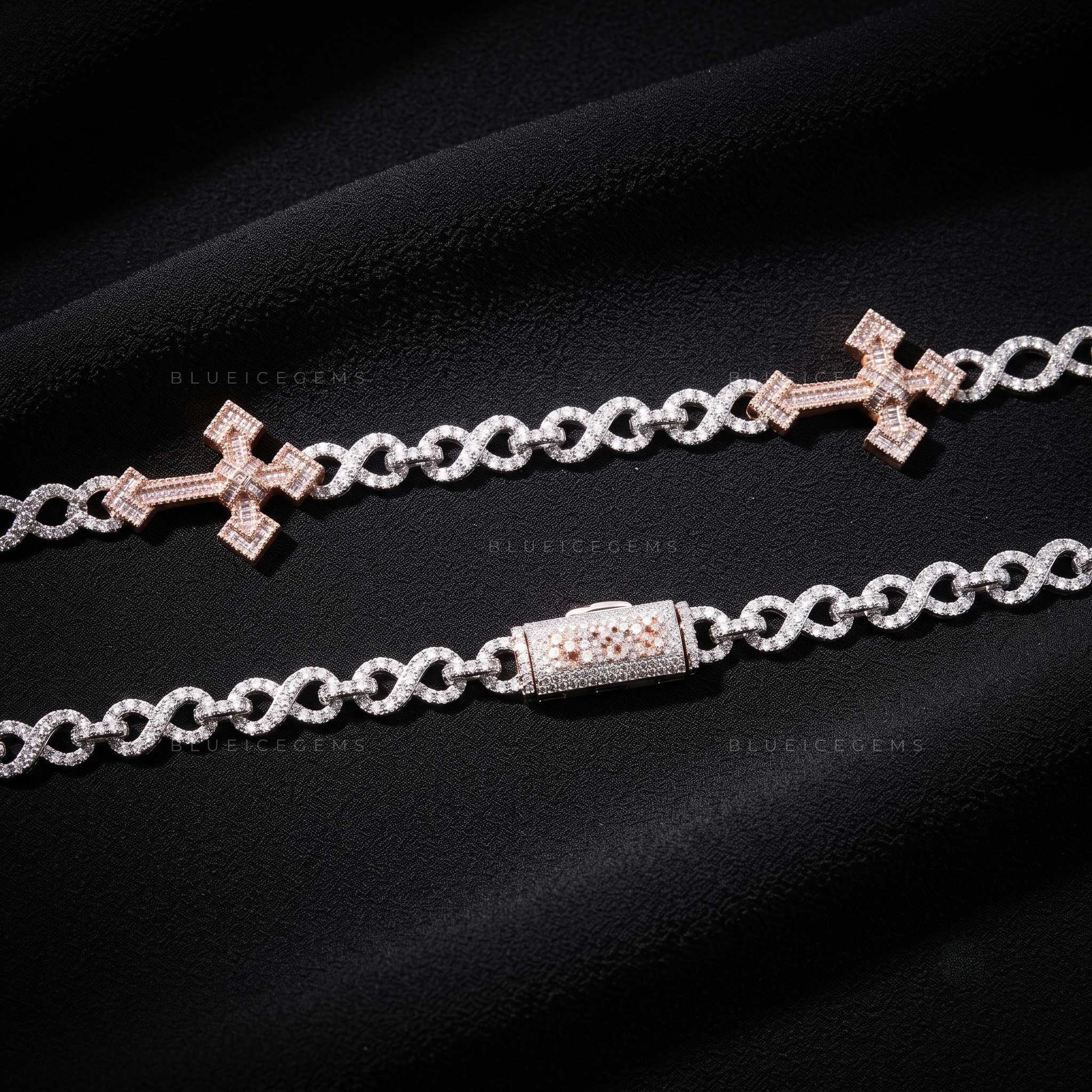 Crossbound Infinity Link Chain