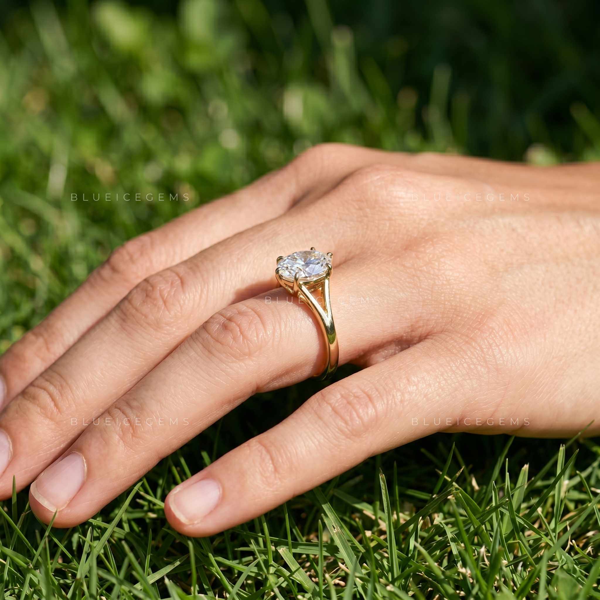 Infinite Brilliance Oval Cut Ultra-Classic Solitaire Engagement Ring