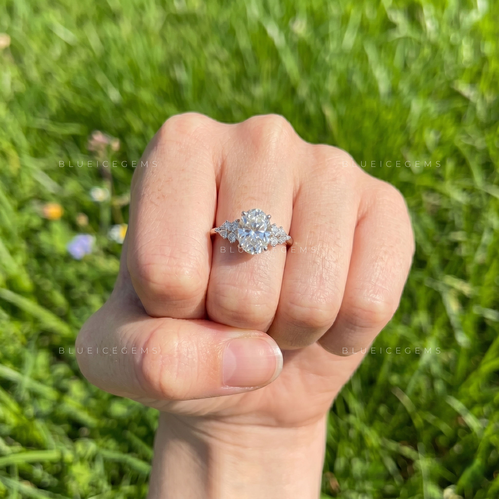 Alora Oval Cut Classic Solitaire Engagement Ring