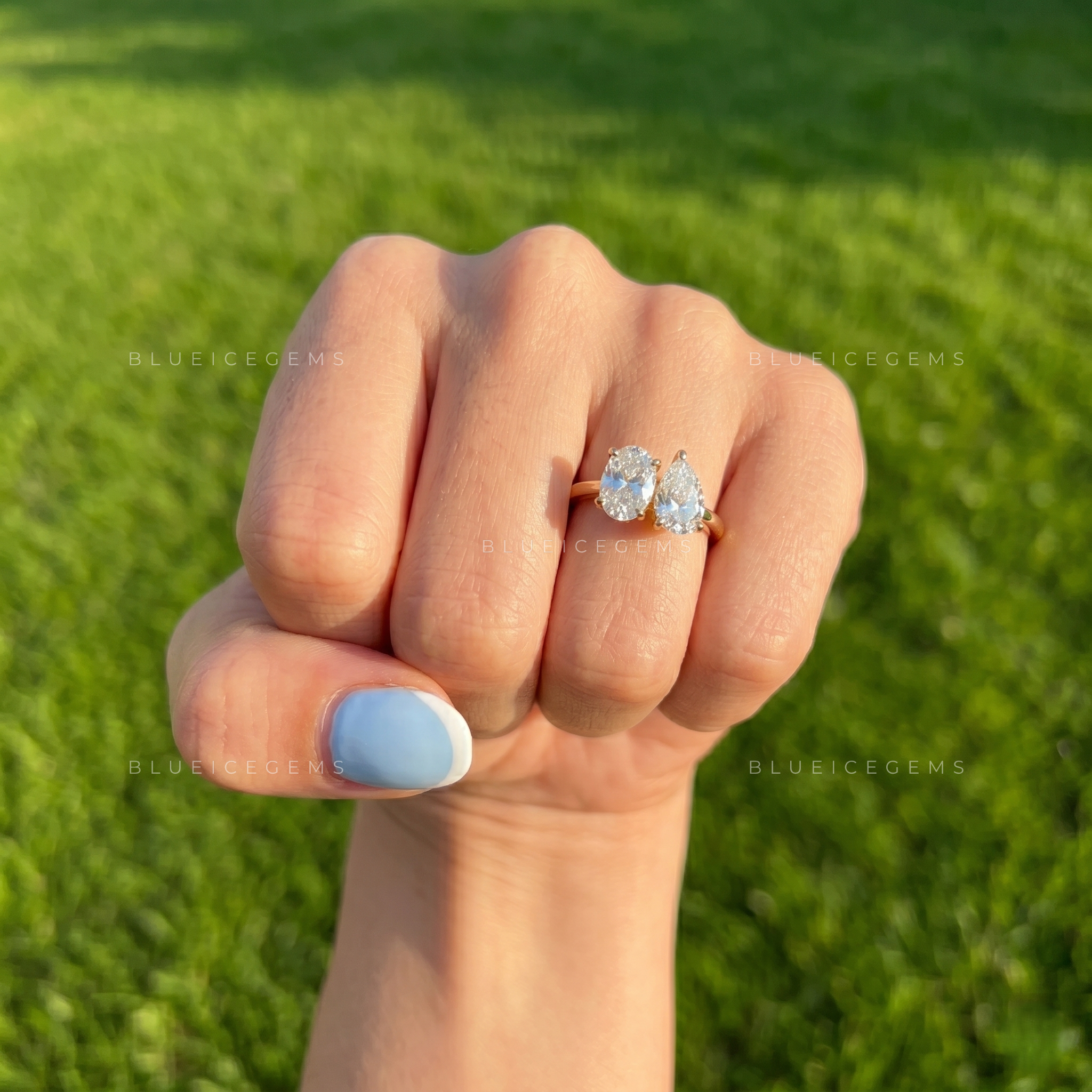 The "Modern Muse" Toi Et Moi: A Bold 3CT Two-Stone Icon