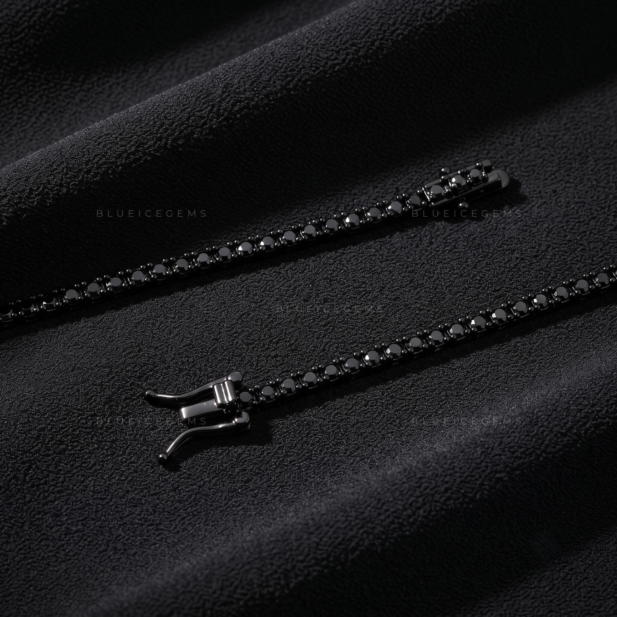Shadow Noir Tennis Chain