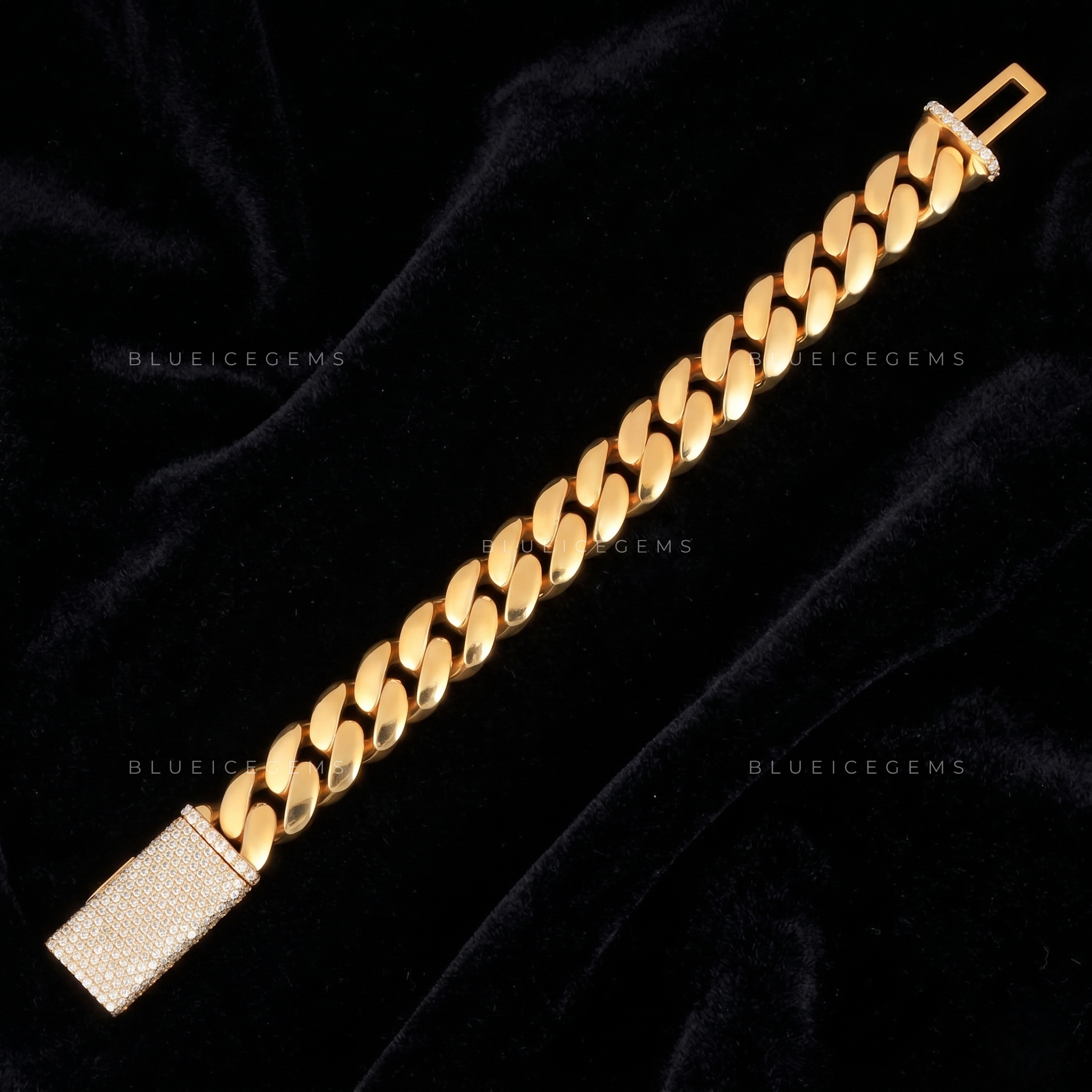 Golden Frost Heavyweight Iced Cuban Statement Link