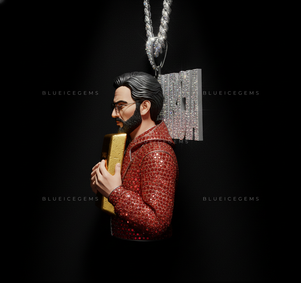 The "MATEO GARCIA" Strategist: 1 Kilo Gold Bar & Crimson Diamond Sovereign