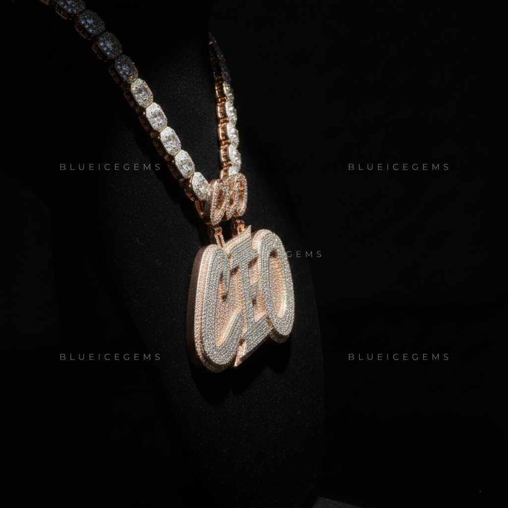 The "CEO" Executive: Rose Gold Foundation & Diamond Script Sovereign