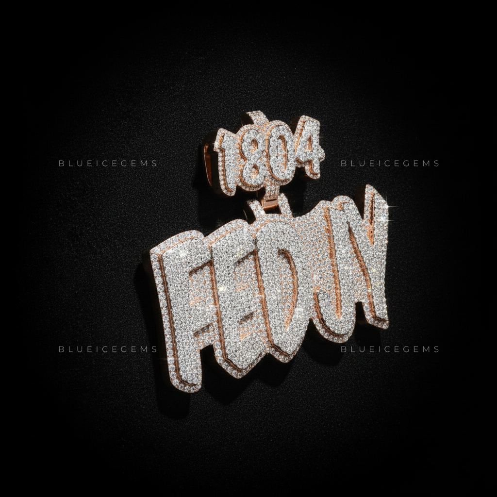 The "FEDJY" 1804 Heritage: Multi-Layered Bubble Script & Custom Number Bail