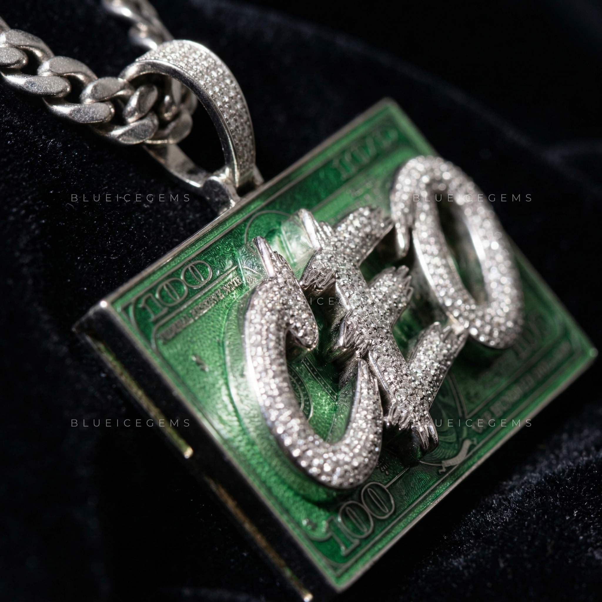 The "CEO" Ledger: Shattered-Ice Script & High-Stakes Greenback Sovereign