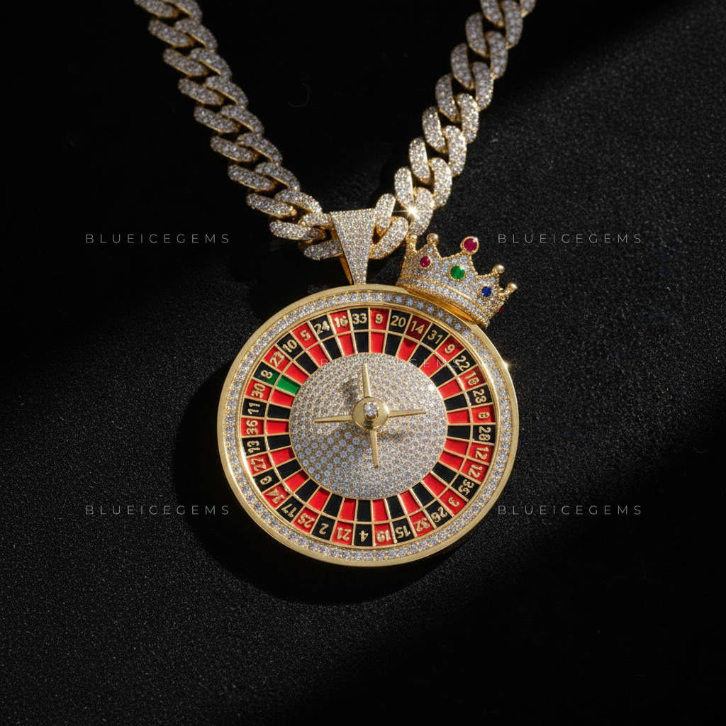 The High-Roller Roulette: Crowned Crimson & Emerald Gaming Sovereign
