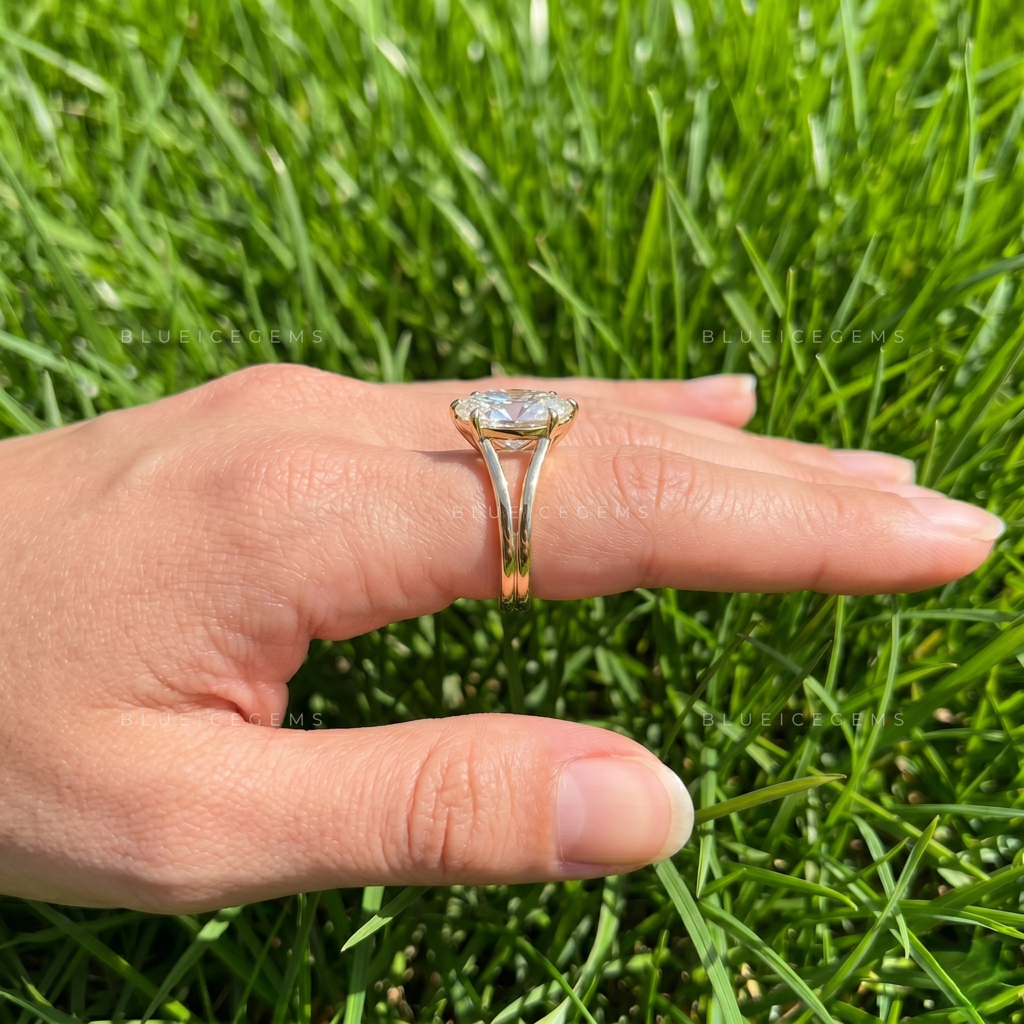 Sovereign Grace Oval Cut Solitaire Engagement Ring