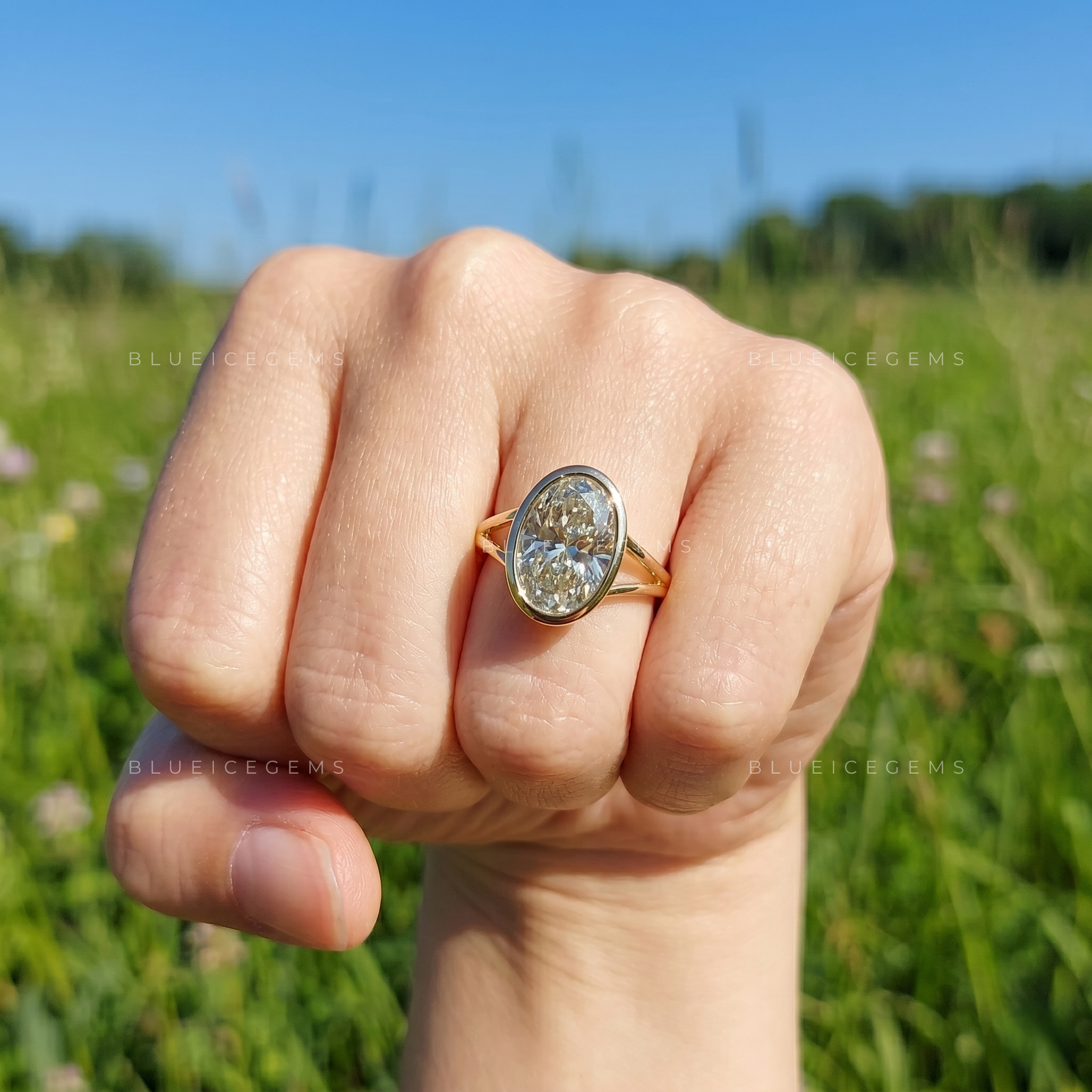 Aveline Emerald Cut Certified Ultra-Classic Solitaire Engagement Ring